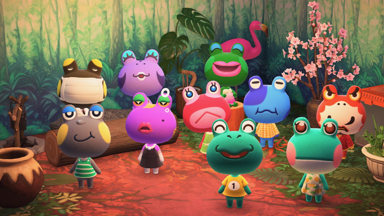 Animal Crossing Frog