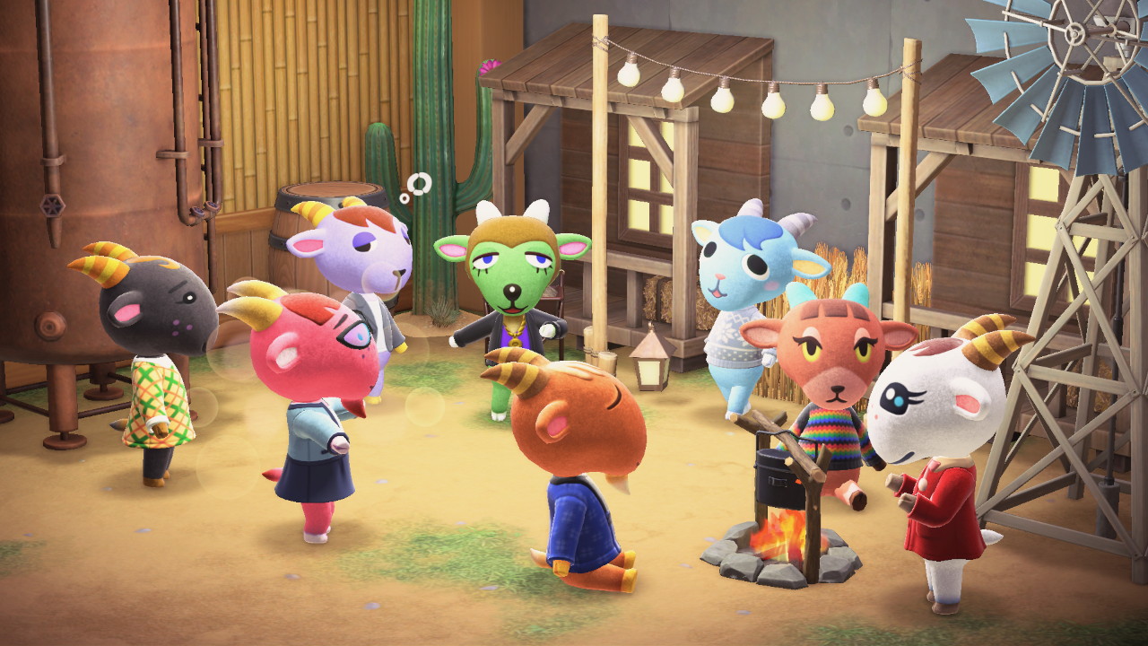 Animal Crossing Goat