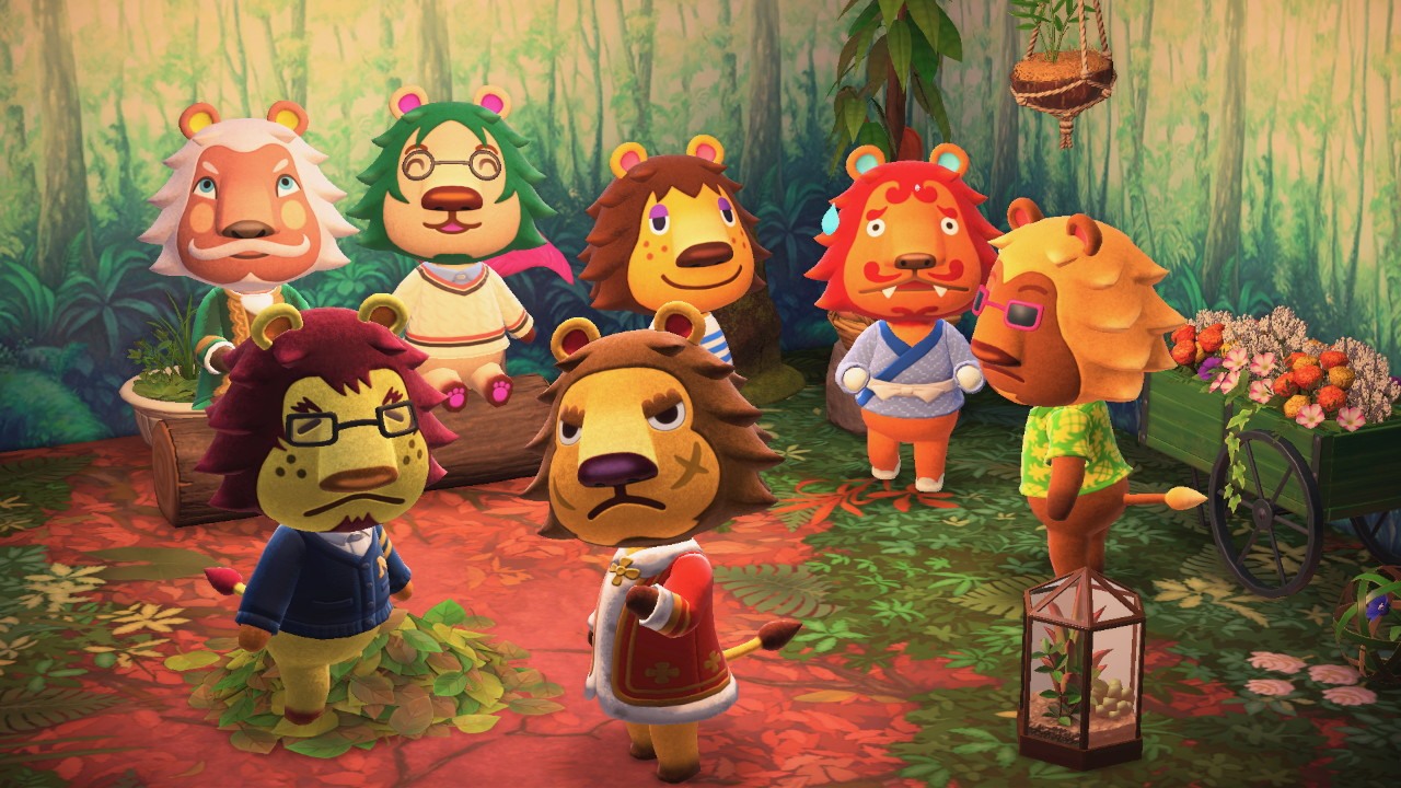Animal Crossing Lion