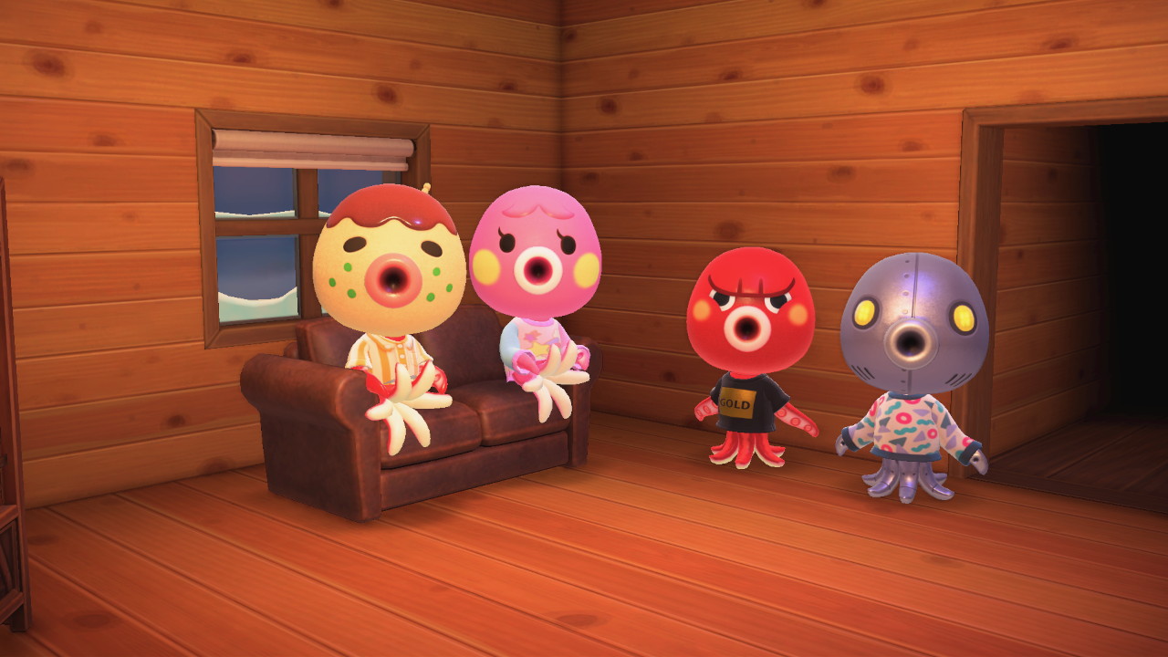 Animal Crossing Octopus