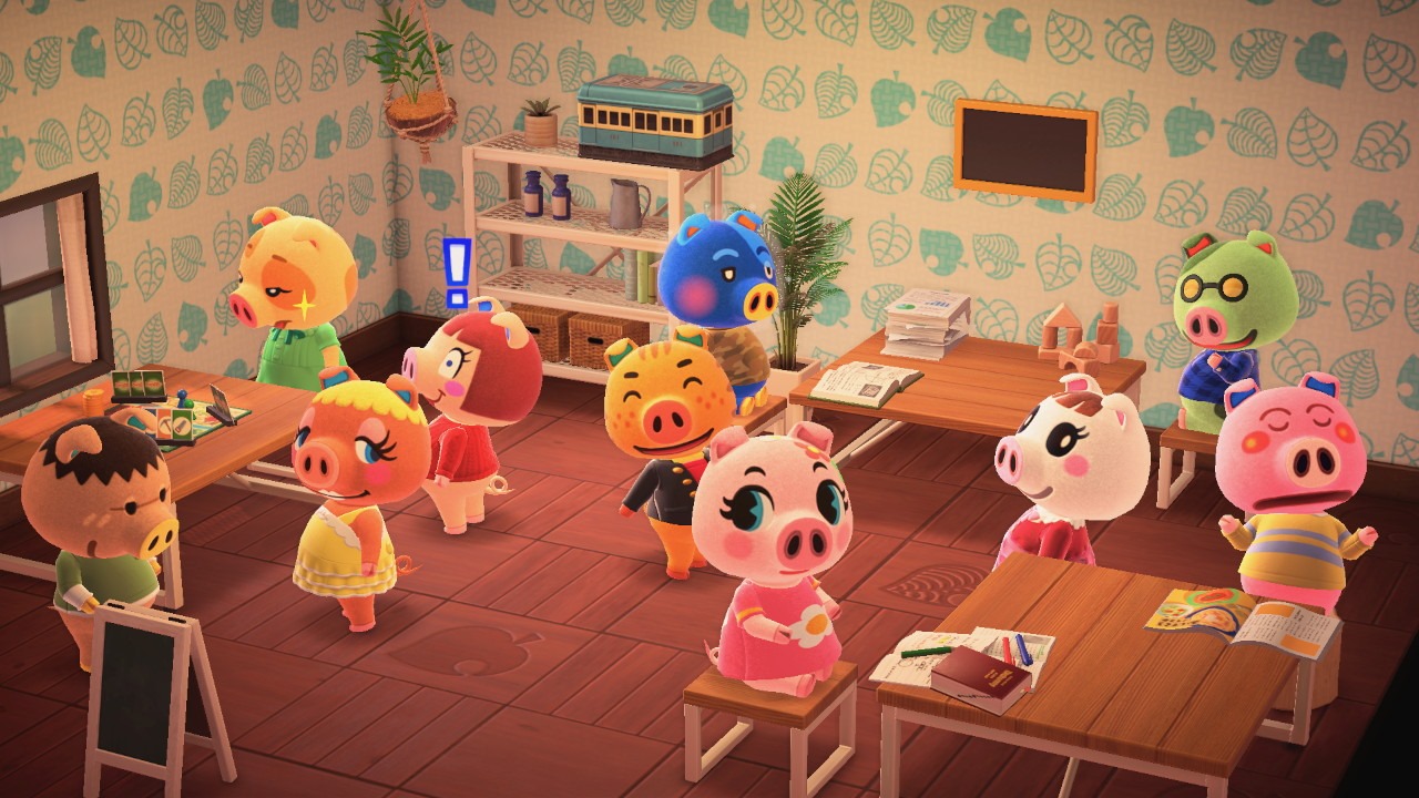 Animal Crossing Pig