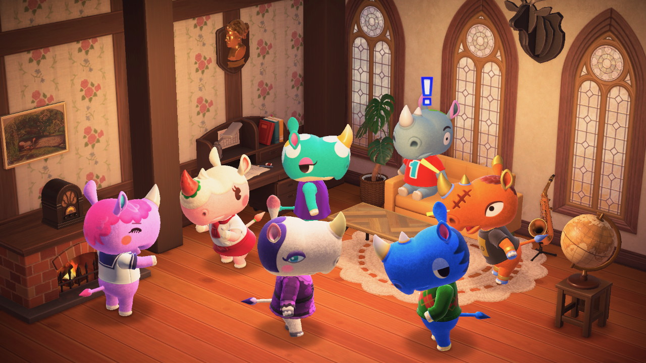 Animal Crossing Rhino