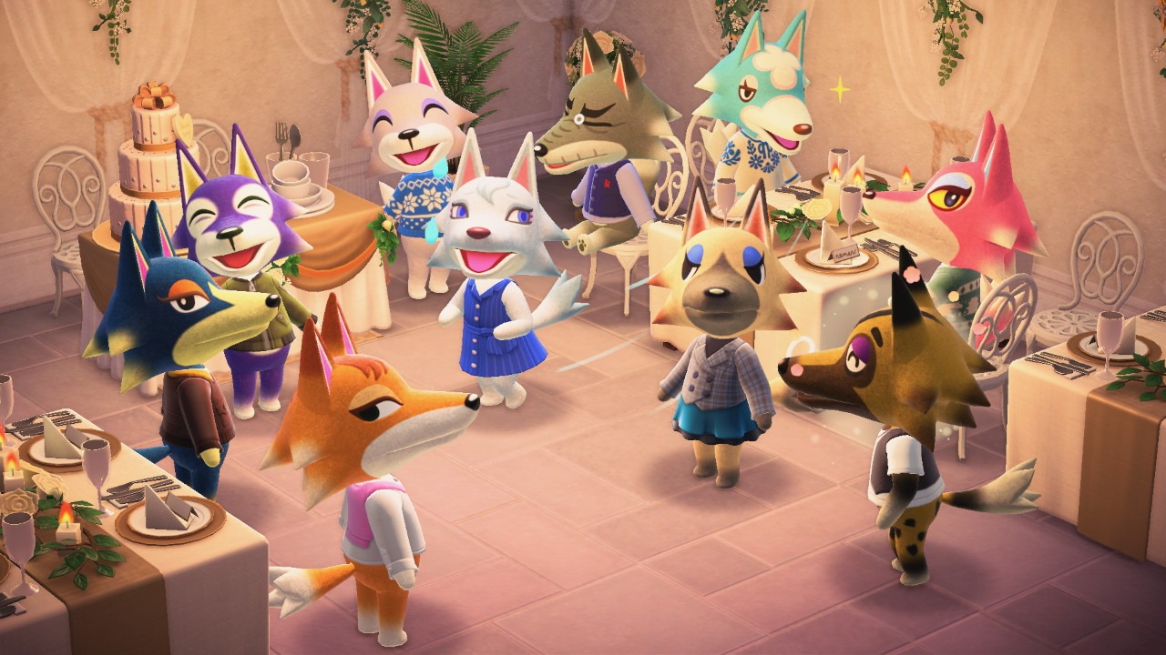 Animal Crossing Wolf