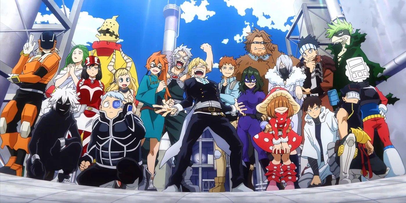 Class 1-B Students in My Hero Academia