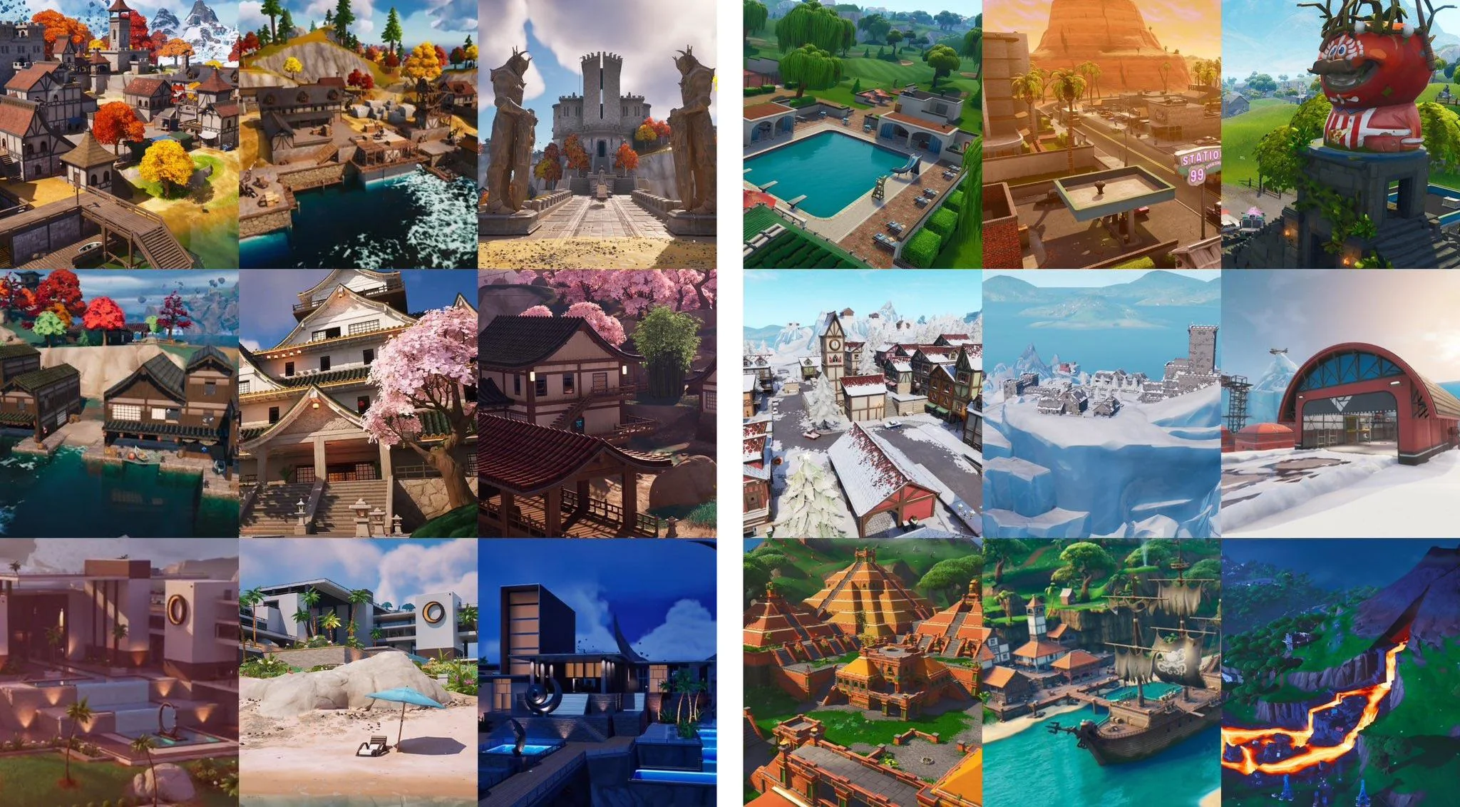 Fortnite Locations