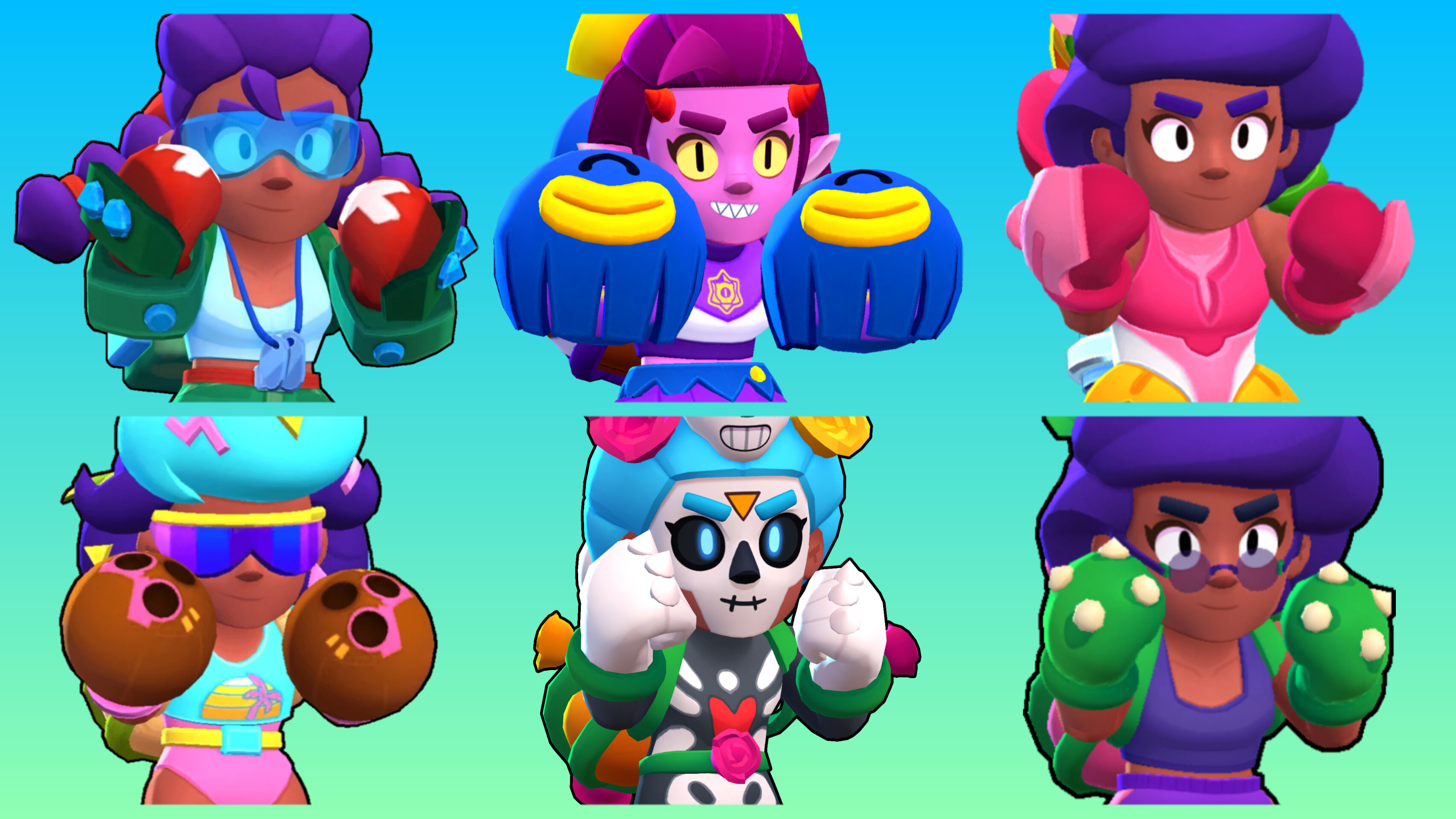 BRAWL STARS BEST ROSA SKIN ?