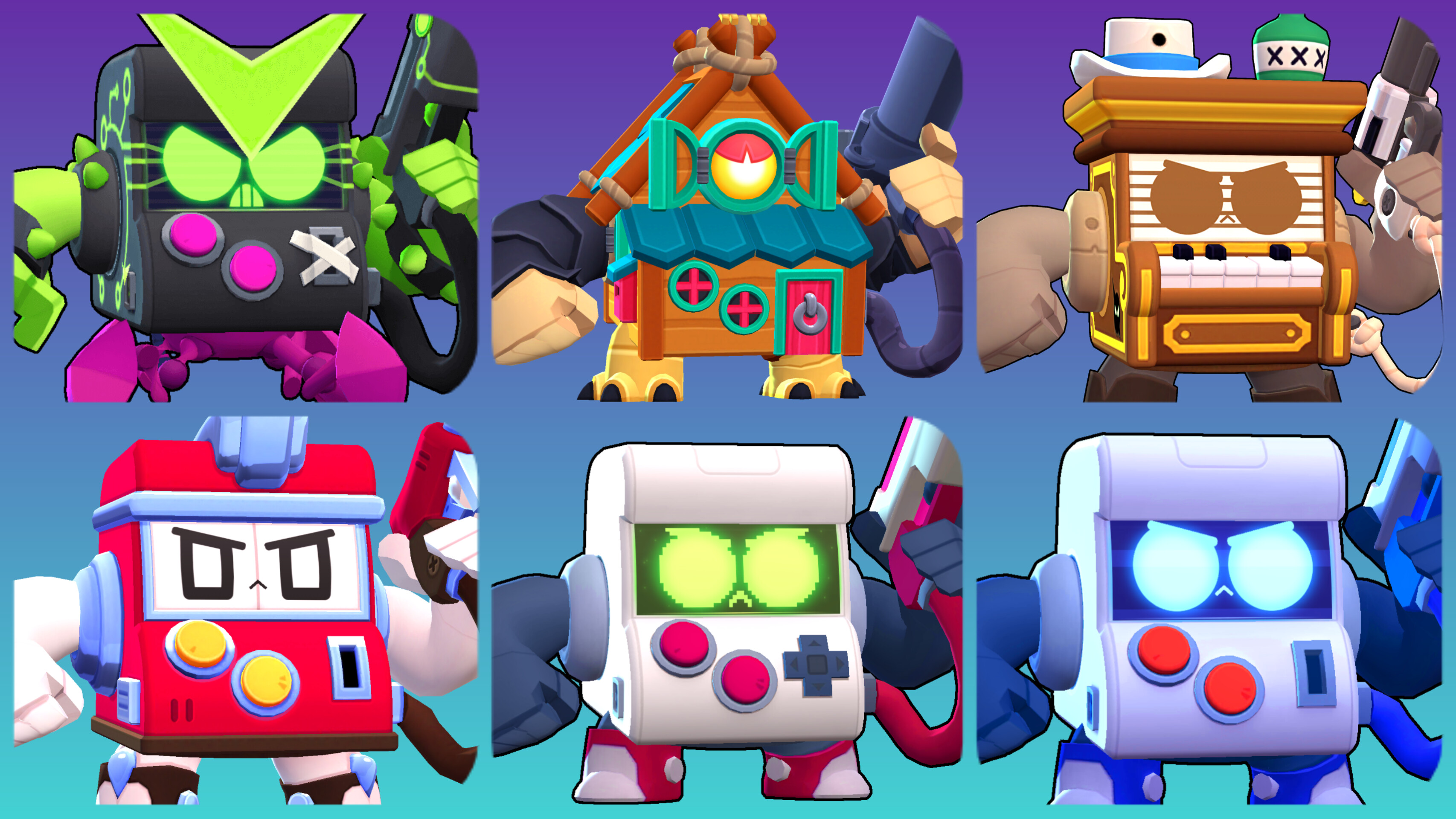 BRAWL STARS BEST 8-BIT SKIN ?