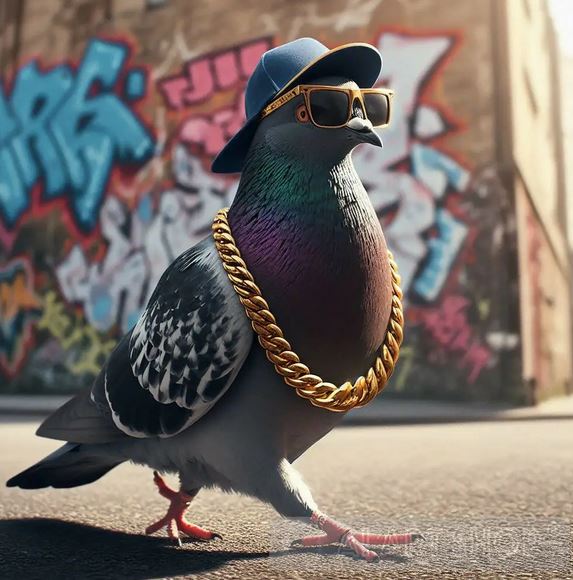 Plus belle espèce de pigeon