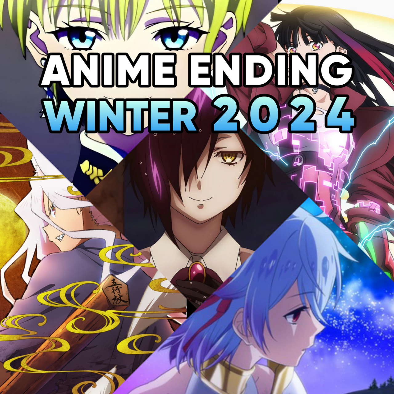 ✩ ANIME ENDING WINTER 2024 ✩