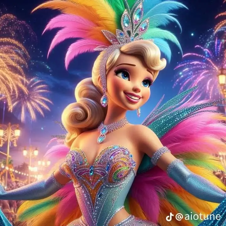 Princesse en danseuse brésilienne
