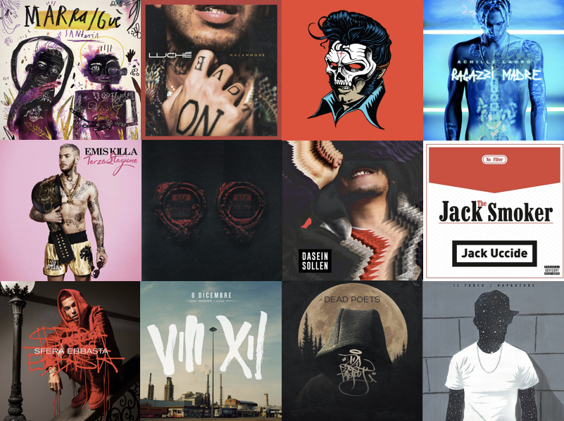 Miglior album rap ita dal 2016 a oggi