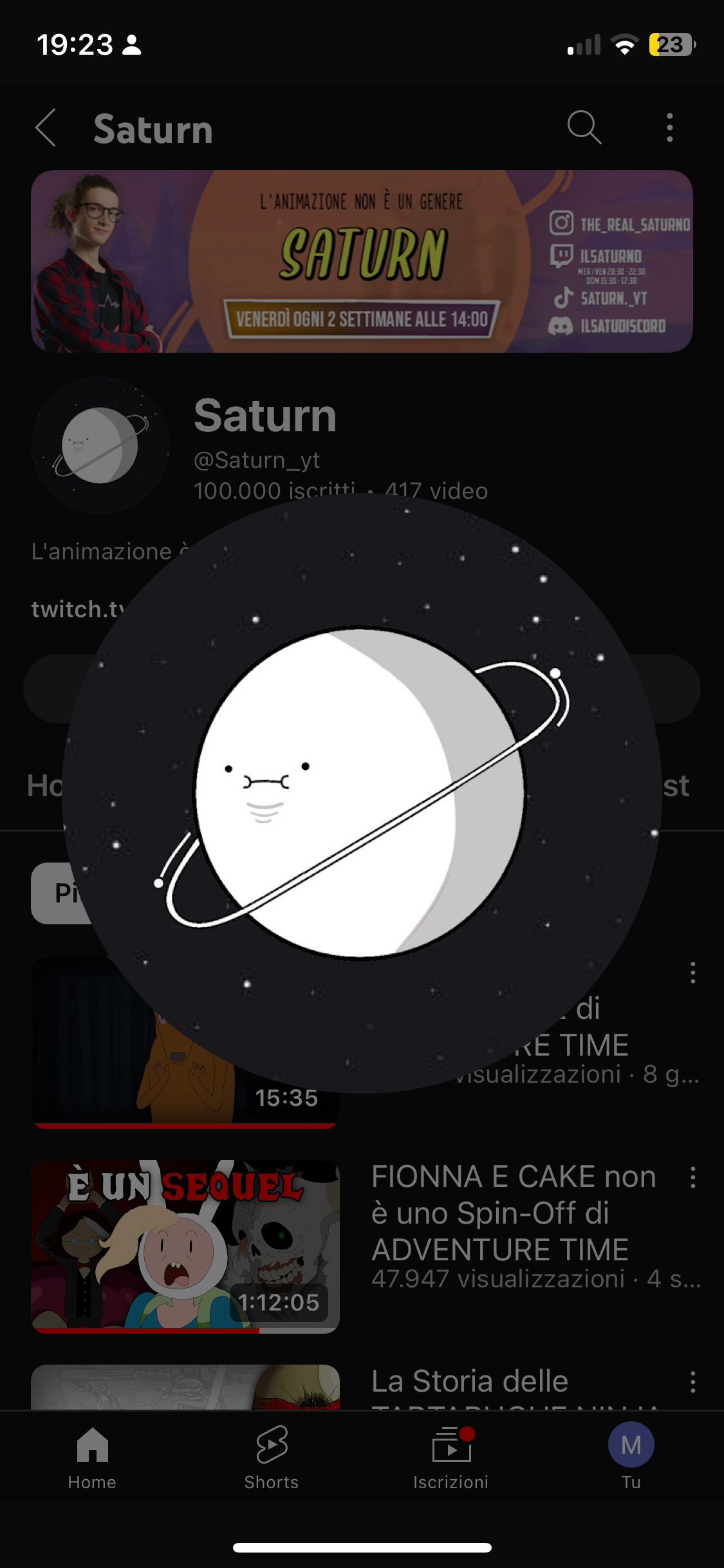 Video di Saturn