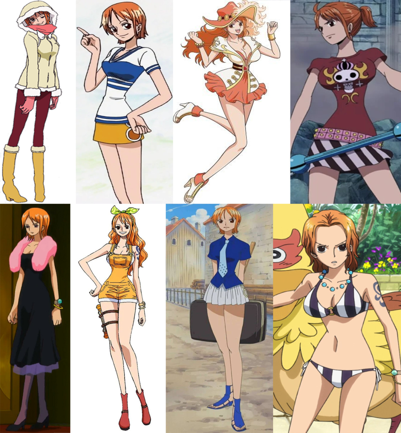 Nami outfits
