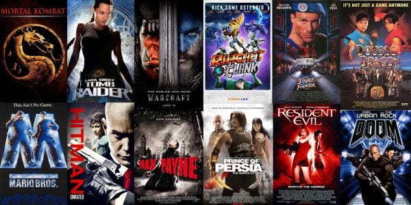 หนัง Live Action / Animated จากเกม ฉบับ สมาชม