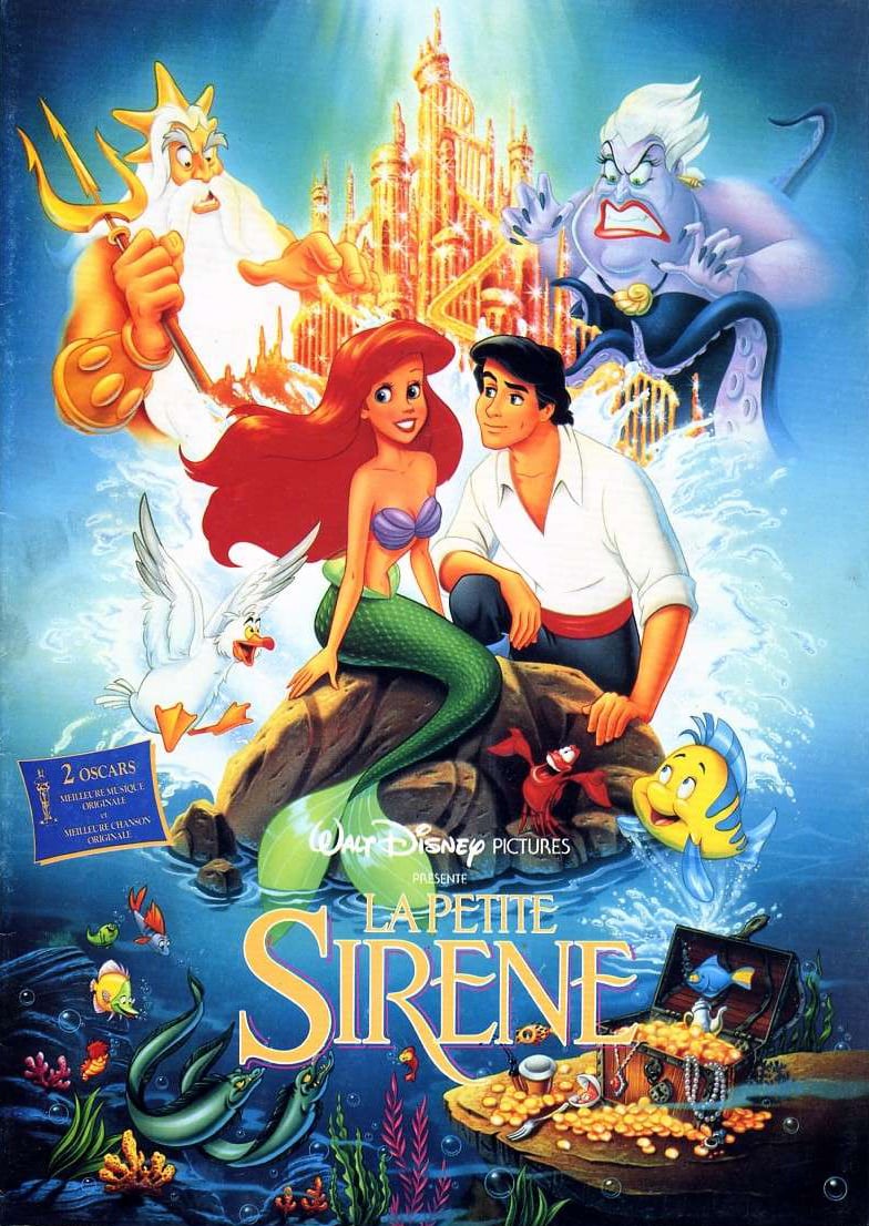 Personnages de La Petite Sirène