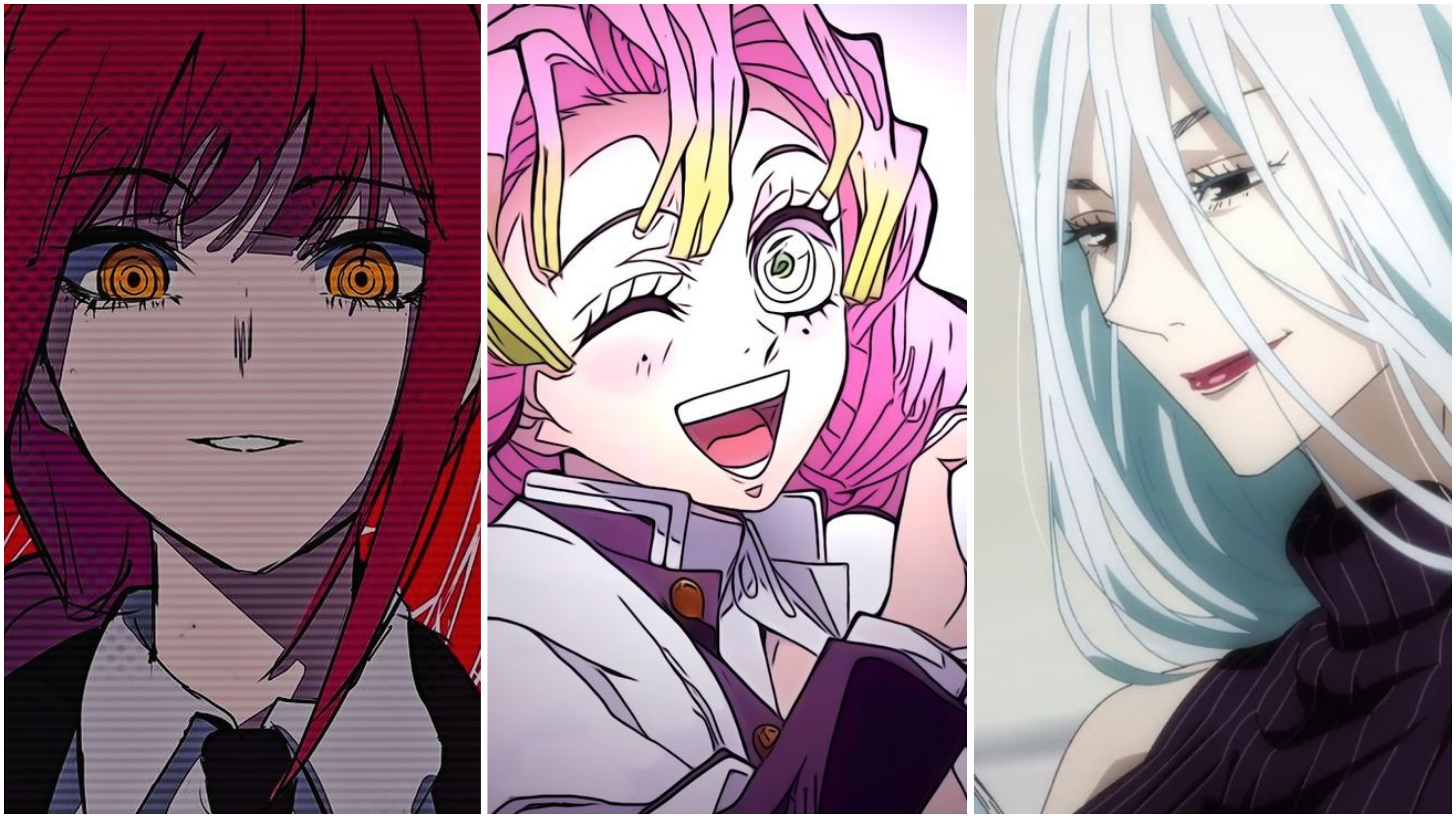 Waifu war: Kimetsu vs CSM vs JJK