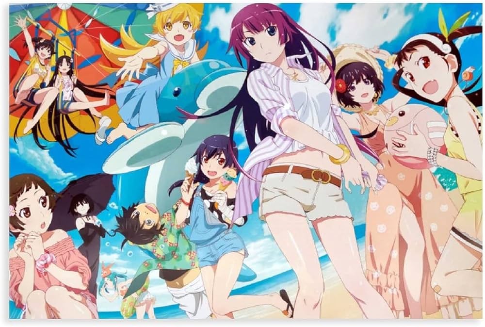 Monogatari characters (all)