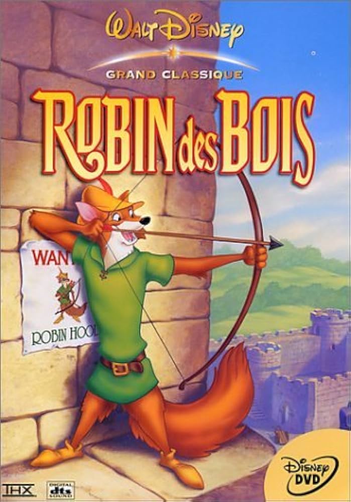 Personnages de Robin des bois Disney