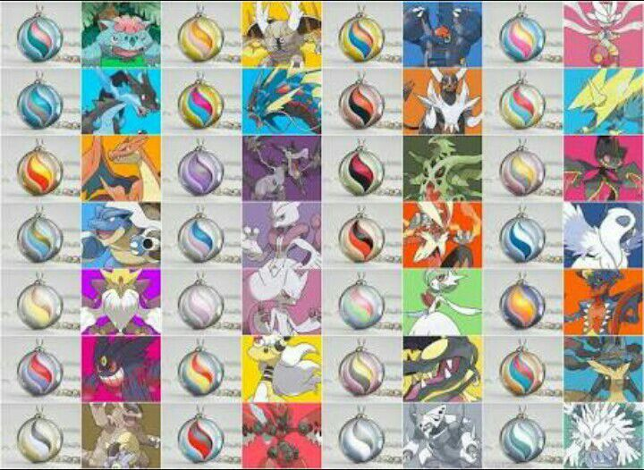 Mega Evoluções (1 Gen)