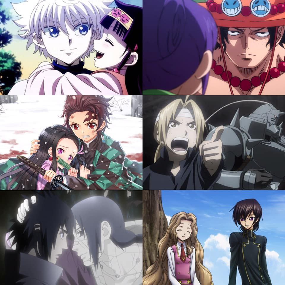 Best anime/manga siblings
