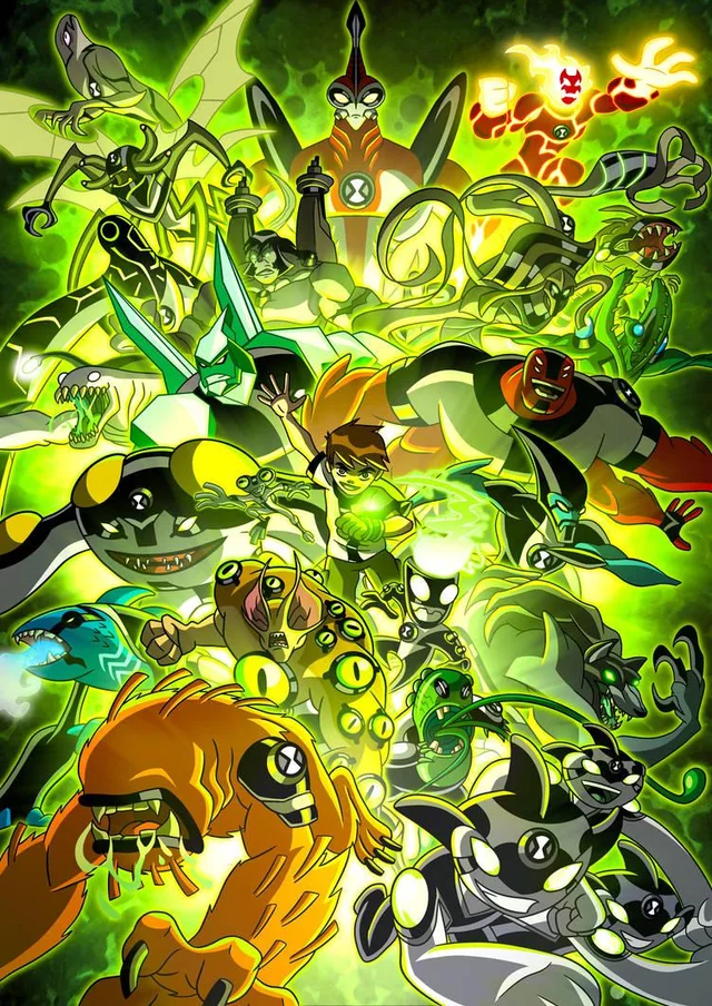 ben 10 fist series all trasfomations