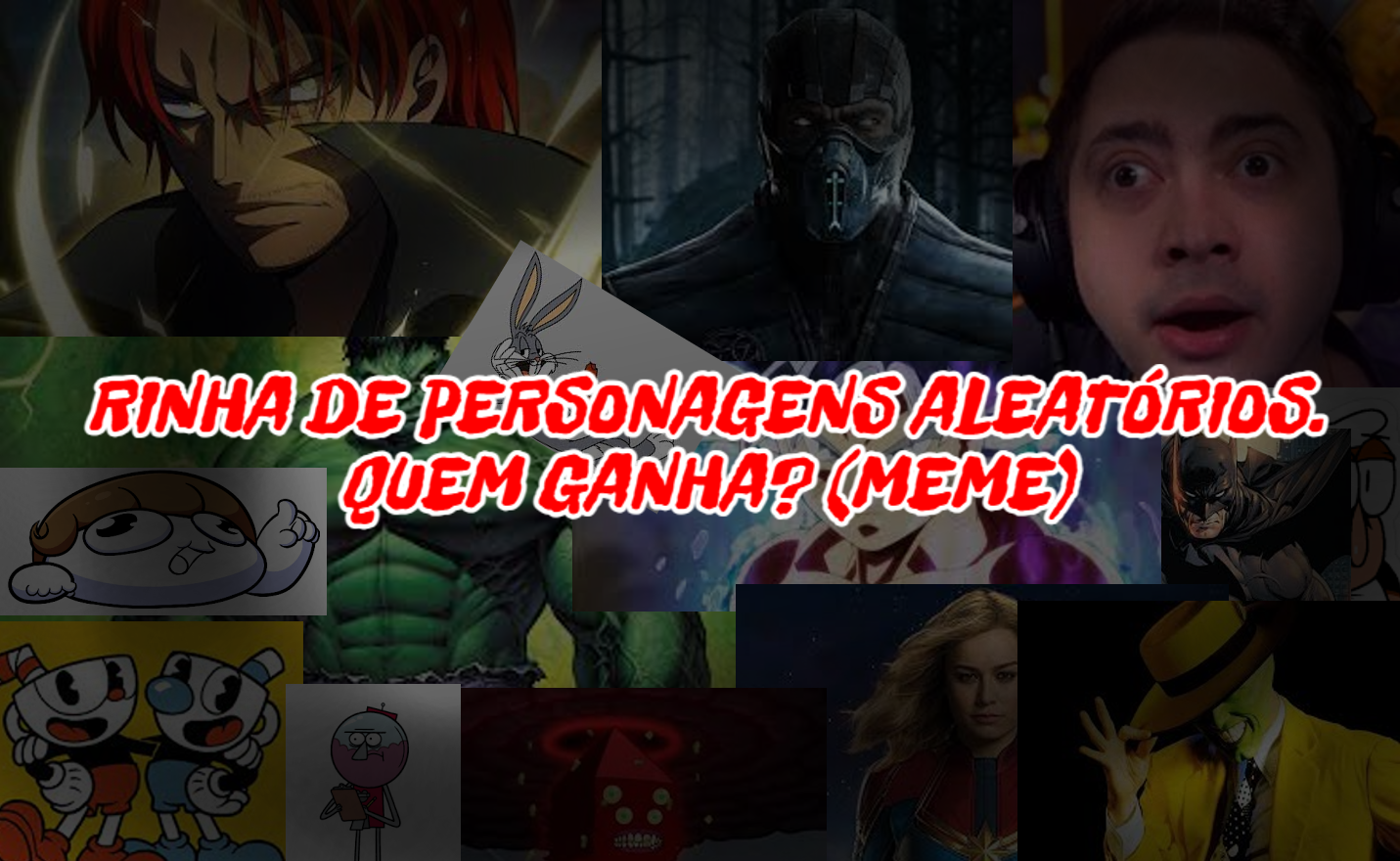 RINHA DE PERSONAGENS ALEATÓRIOS. QUEM GANHA?