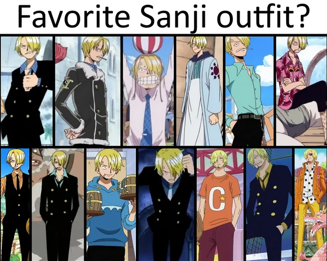 Best Sanji outfit