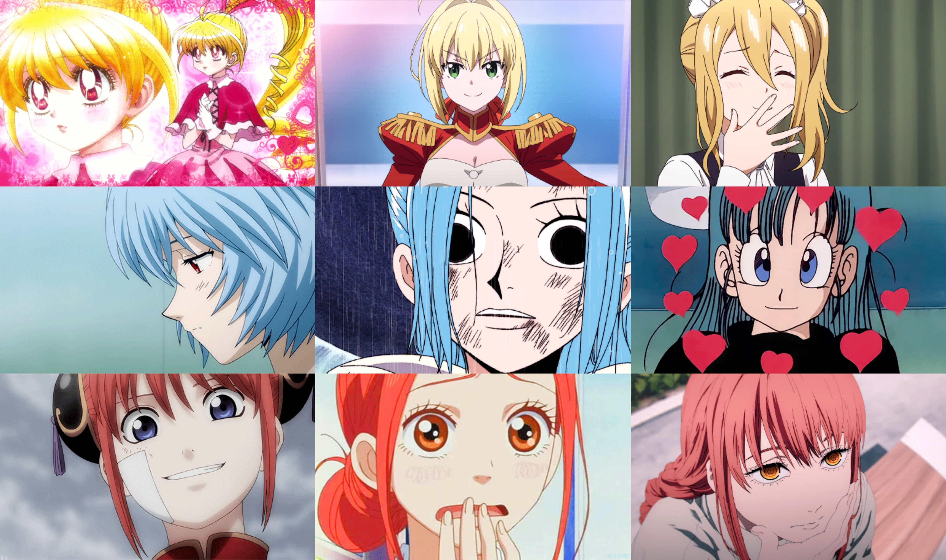 Personaggi femminili degli anime