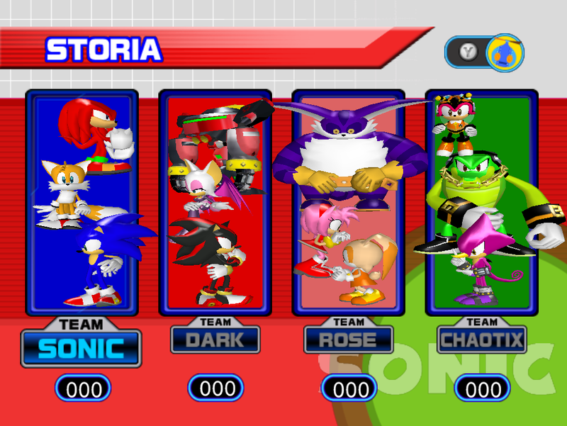 Sonic Heroes Best Team