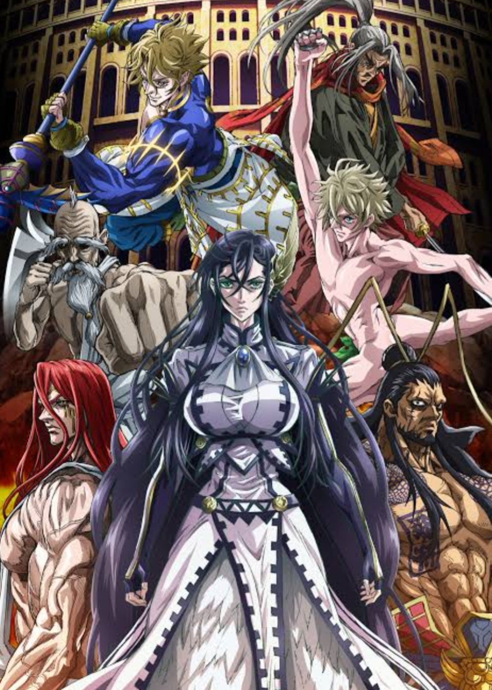 Lutadores Shuumatsu no Valkyrie