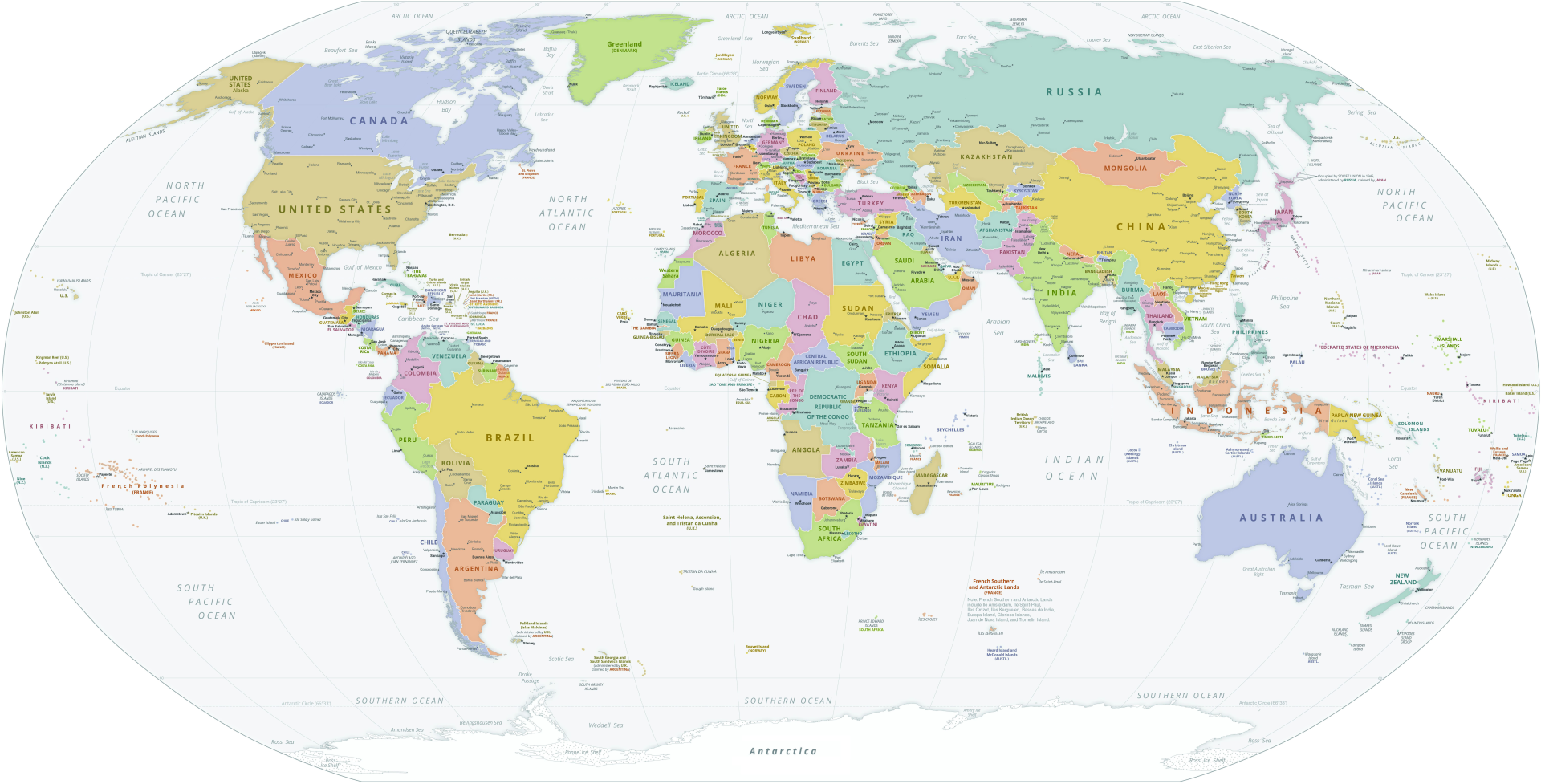 COUNTRIES OF THE WORLD