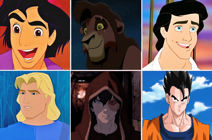 Hottest Men Cartoon Characters