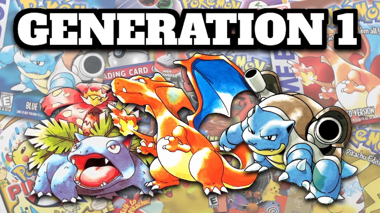 Every Generation 1 Pokemon