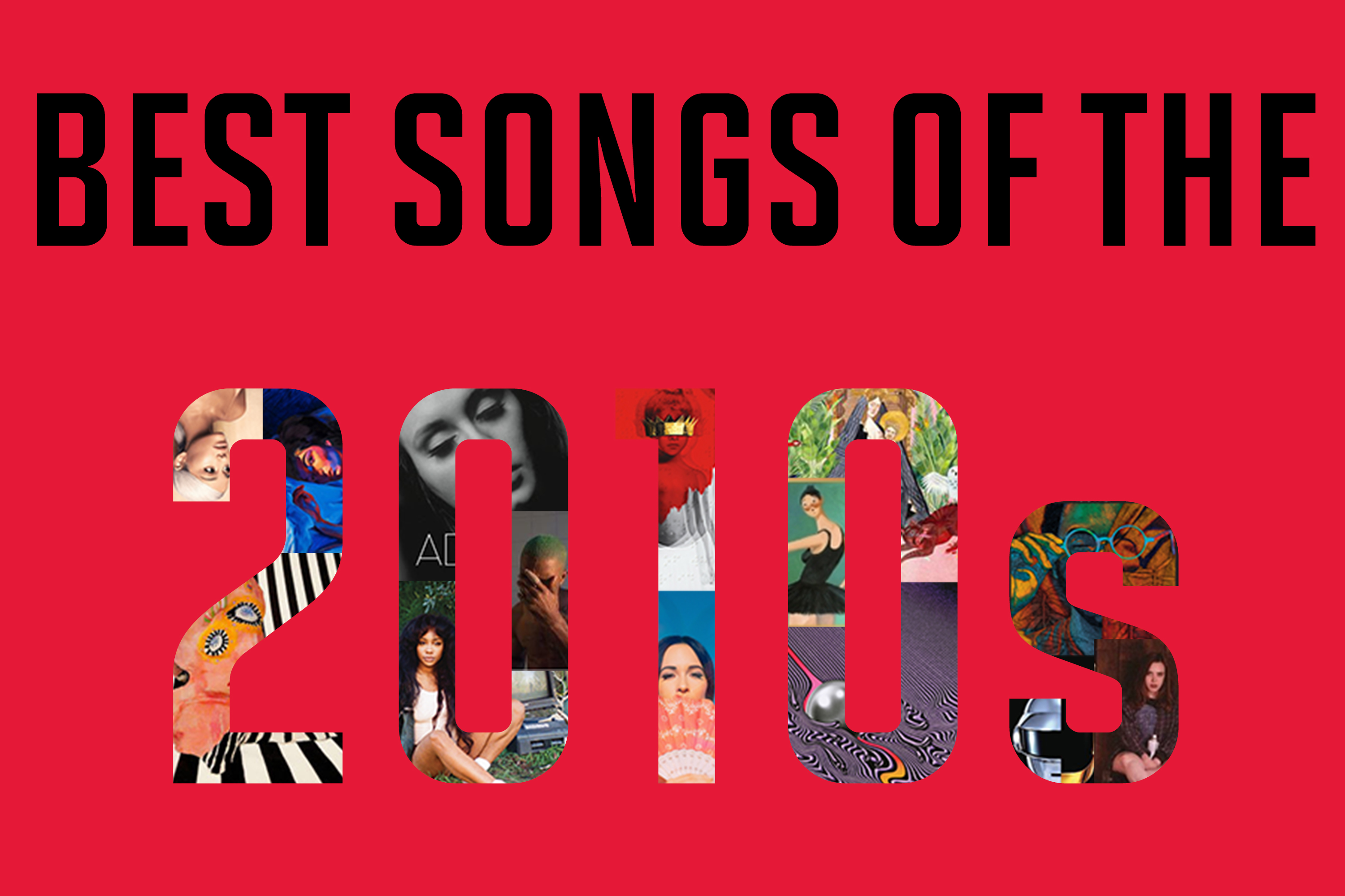 Mejores canciones de la รบltima decada (2010-2019)