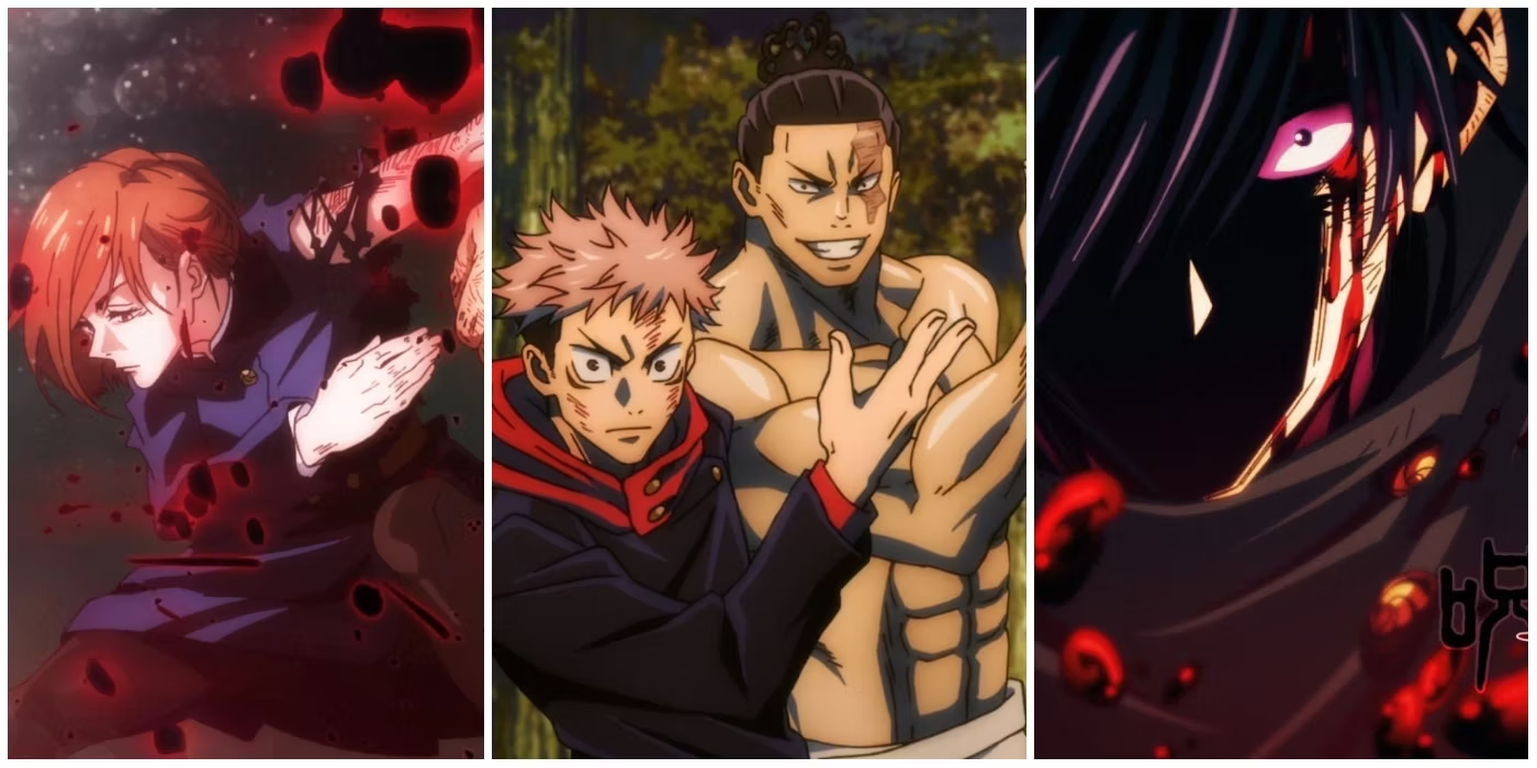 Lutas de Jujutsu Kaisen