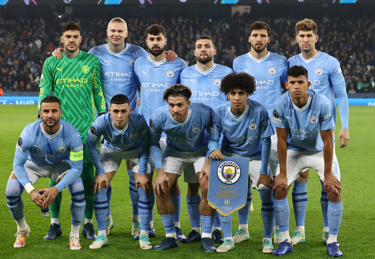 Najprzystojniejszy zawodnik z lepszego Manchesteru