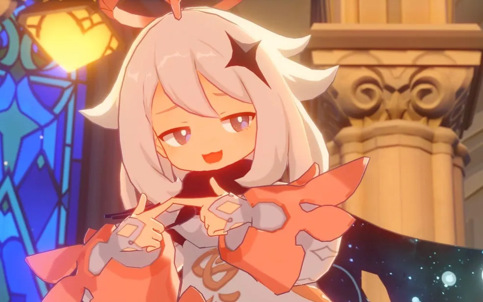 Personagens femininas pequenas no genshin