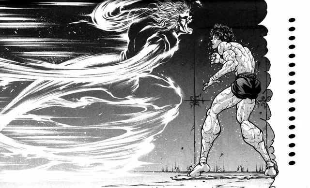 Best Baki Manga Panel [SPOILER]