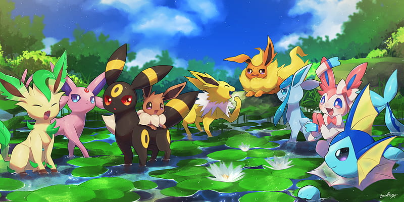 Eevee Evolutions Pokemon