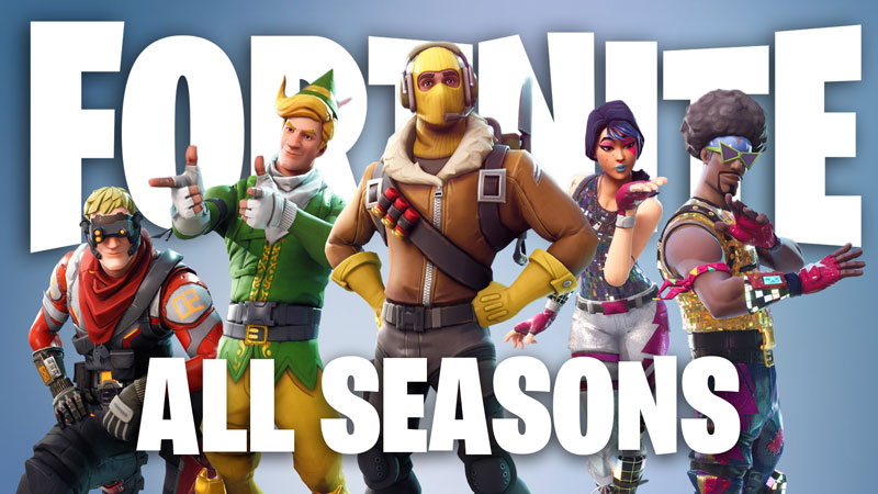 Fortnite Seasons 1-26