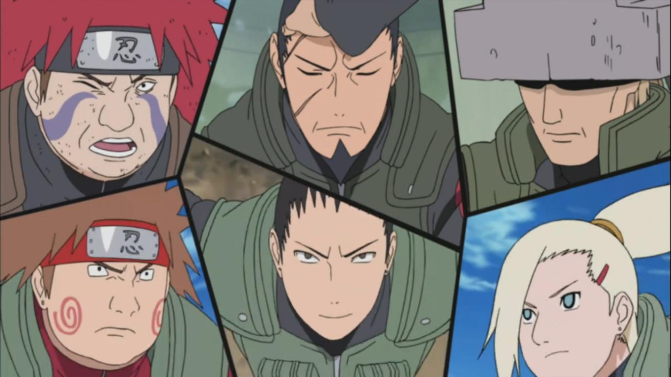 Ino-Shika-Cho in Naruto