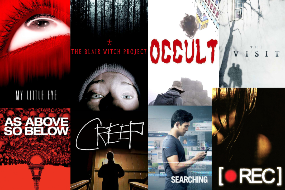 Found Footage/Mockumentary/Screenlife movies