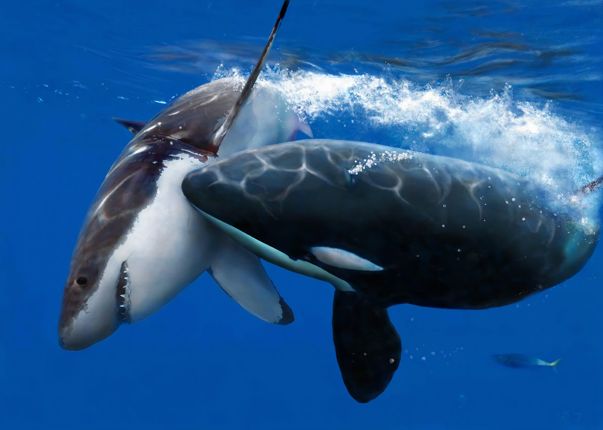 Marine Animals 1V1 Fight - Who Wins?
