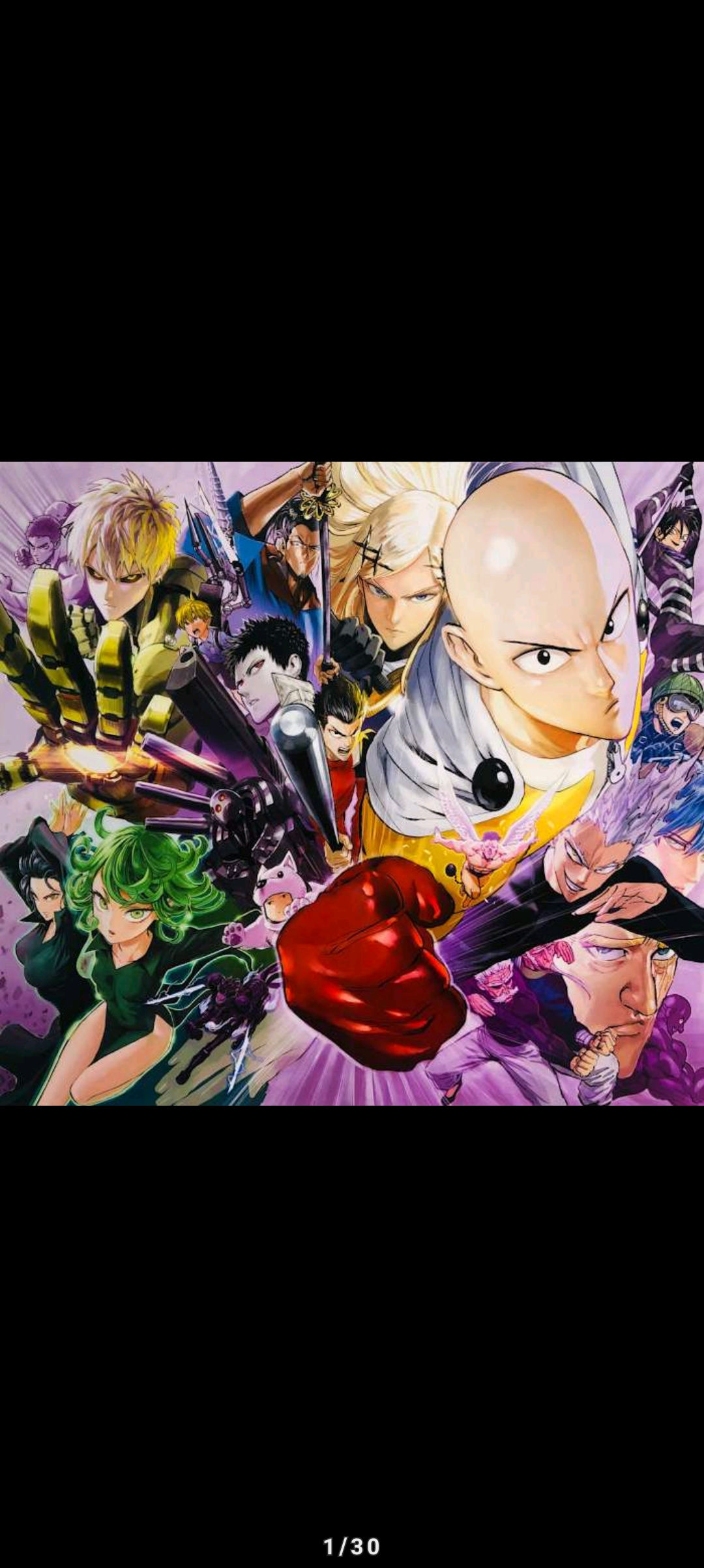 One punch man best panels