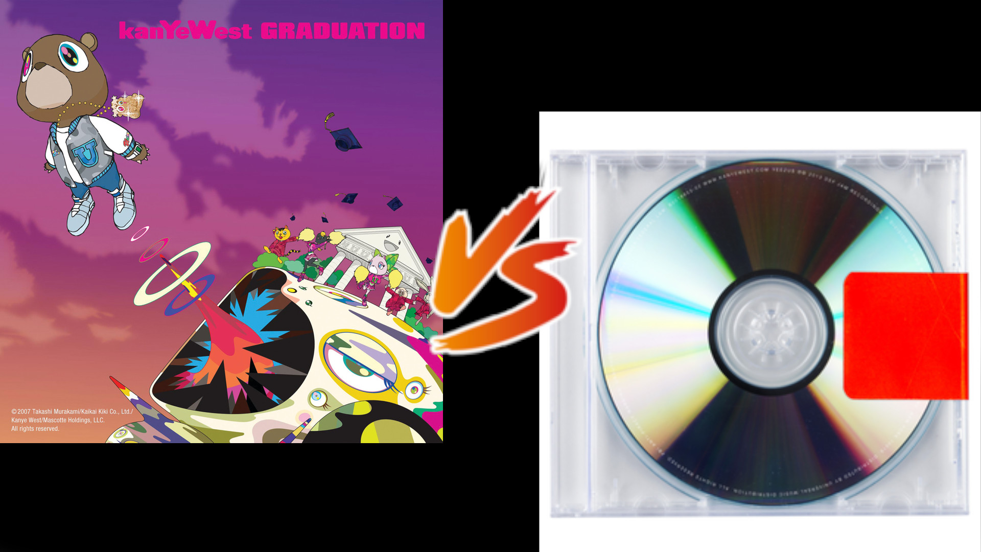 Yeezus vs Graduation