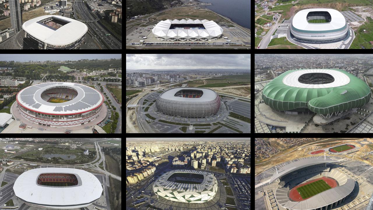 EN İYİ FUTBOL STADYUMLARI (Türkiye)