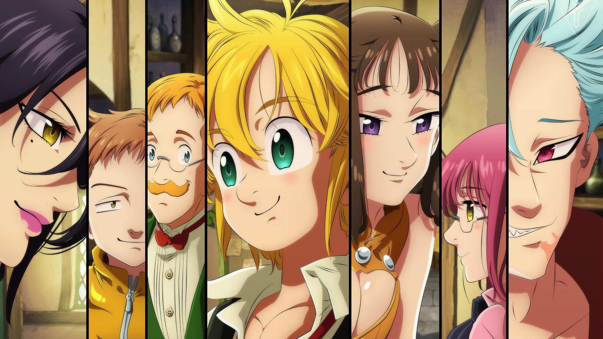 Seven Deadly Sins Manga Covers