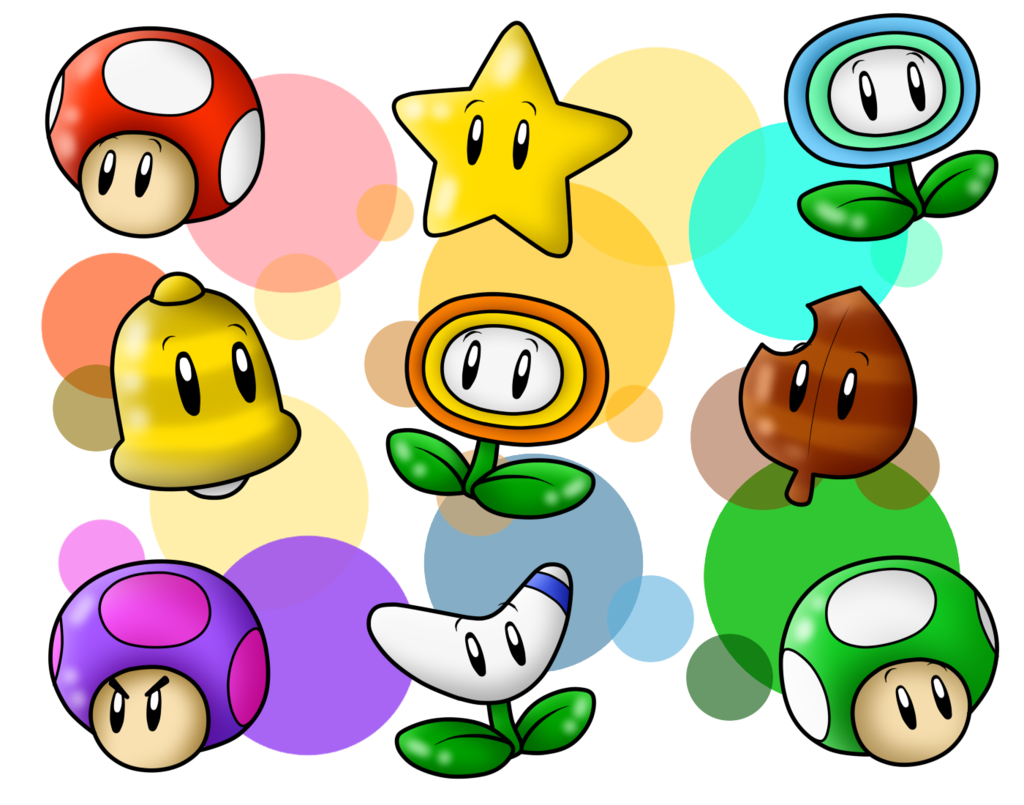 Mario Power Ups
