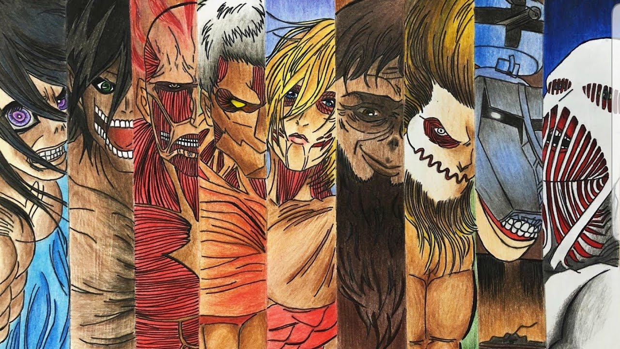 Attack On Titan - The Nine Titans