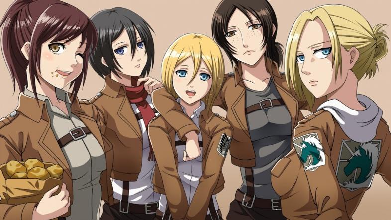 Attack On Titan - Female Characters